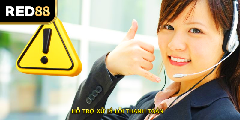 Hỗ trợ xử lý lỗi thanh toán