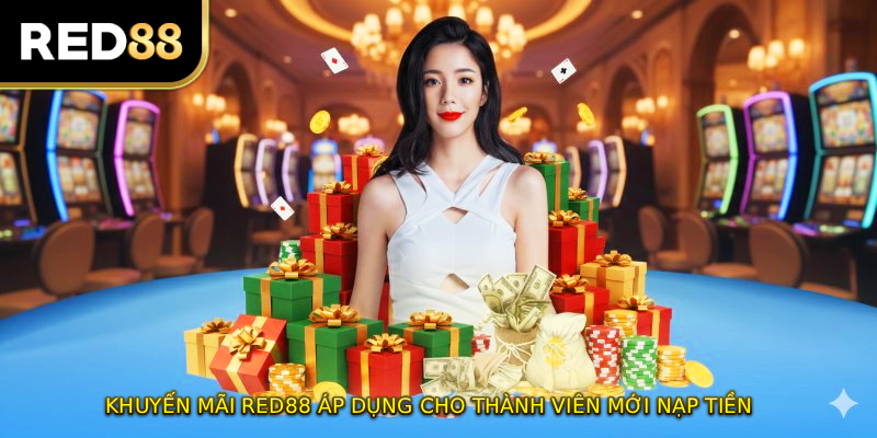 Khuyến mãi RED88 áp dụng cho thành viên mới nạp tiền